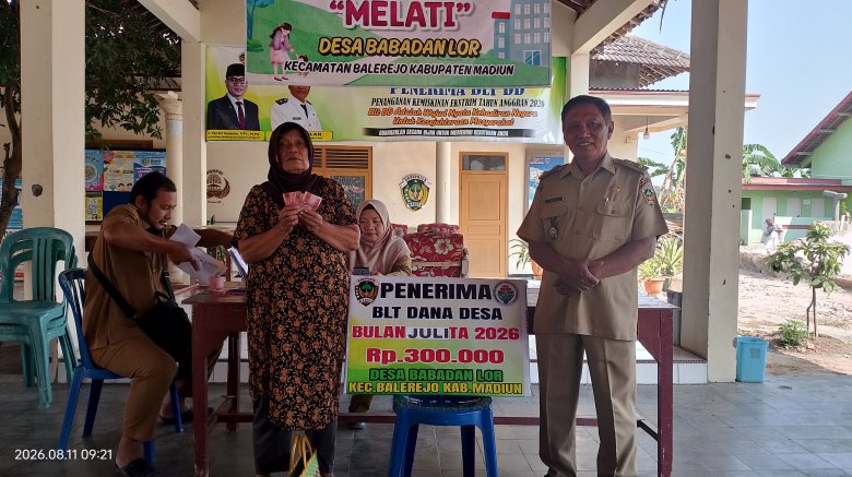 25 KPM Desa Babadan Lor Terima BLT Dana Desa Periode Juli 2026