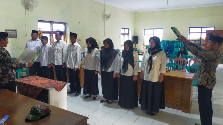 Pelantikan Pantarlih Desa Babadan Lor 