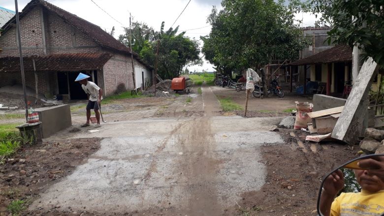 Perbaikan Jembatan Gorong-Gorong RT 019 Dusun Bulakblawong