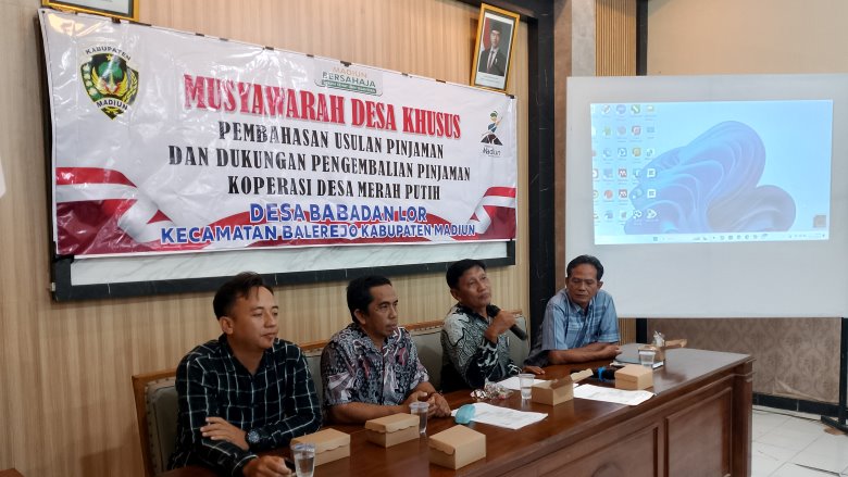 Desa Babadan Lor Gelar Musdesus Bahas Penguatan Permodalan dan Rencana Pengembangan KDMP